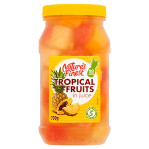 Nature's Finest Tropical Fruits In Juice 700G