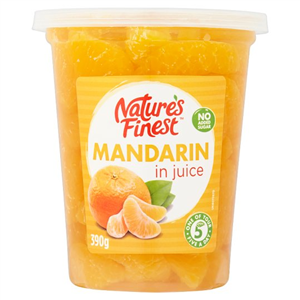 Nature's Finest Mandarin In Juice 390g