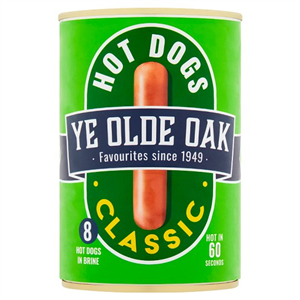 Ye Olde Oak 8 Hot Dogs 400g