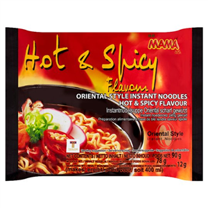 Mama Hot & Spicy Instant Noodles 90g