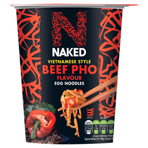 Naked Noodle Beef Pho Flavour 78g