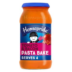 Homepride Pasta Bake Creamy Tomato & Bacon 485g