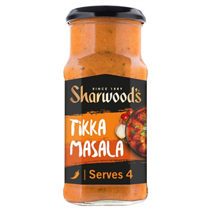 Sharwoods Tikka Masala Mild Medium Sauce 420g