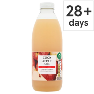 Tesco 100% Pressed Apple Juice 1 Litre