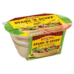 Old El Paso Stand ‘N’ Stuff Soft Flour Tortillas 8Pk 193g