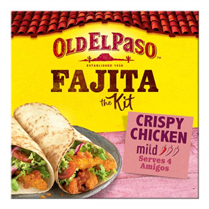 Old El Paso Crispy Chicken Fajita Kit 555g