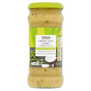 Tesco Green Thai Curry Cooking Sauce 340g