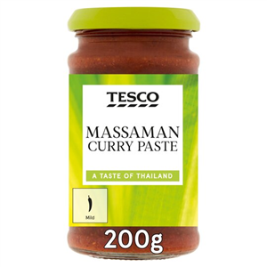 Tesco Massaman Curry Paste 200g