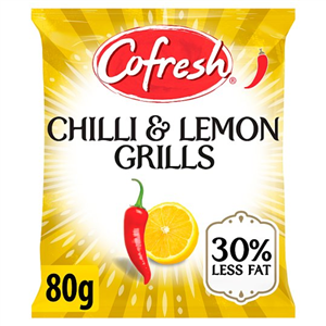 Cofresh Chilli & Lemon Flavour Potato Grills 80g