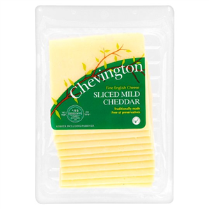 Chevington Mild Cheddar Cheese Sliced 200g