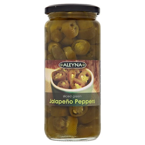 Aleyna Sliced Green Jalapeno Peppers 480g