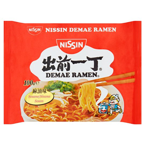 Nissin Demae Ramen Sesame Noodles 100g