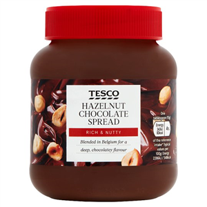 Tesco Hazelnut Chocolate Spread 400g