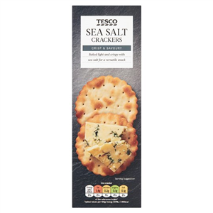 Tesco Sea Salt Crackers 185g