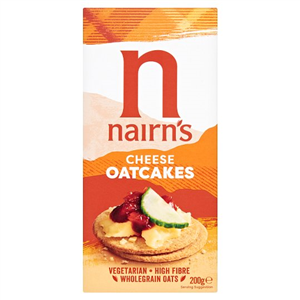 Nairns Cheese Oatcake 200G