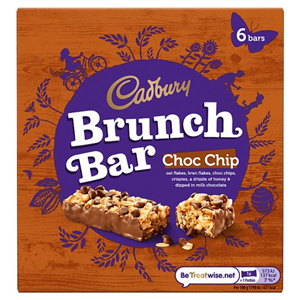 Cadbury Brunch Chocolate Chip 5 X 32g