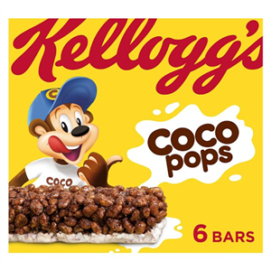 Kellogg's Coco Pops Cereal Bar 6 X 20g