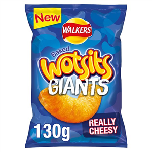 Walkers Wotsits Giants Cheese Snacks 130g