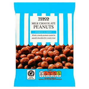 Tesco Milk Chocolate Peanut 200g