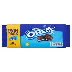 Oreo Vanilla Original Sandwich Biscuits 2 X154g