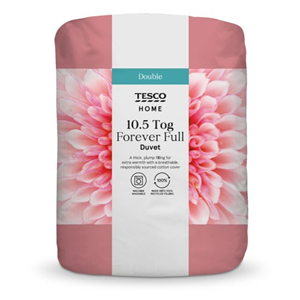 Tesco Forever Full Duvet Double 10.5 Tog