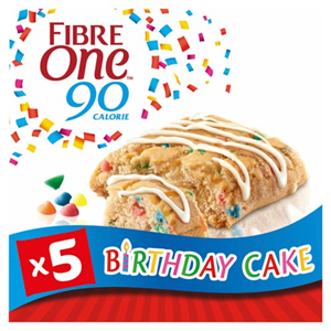 Fibre One Birthday Cake 5X24g Pack 120g