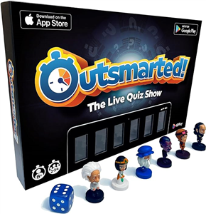 OUTSMARTED! The Live Family Quiz Show Board Game 