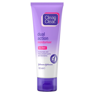 Clean & Clear Dual Action Moisturiser 100Ml