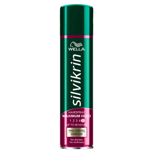 Silvikrin Maximum Hold Hair Spray 400Ml