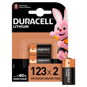 Duracell Speciality 123 2 Pack