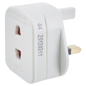 Tesco Shaver Adaptor Plug (Fused)