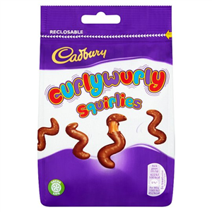 Cadbury Curly Wurly Squirlies 110G