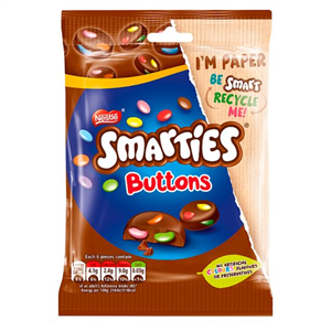 Nestle Smarties Buttons Milk Chocolate 90G