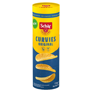 Schar Gluten Free Curvies Original 170G