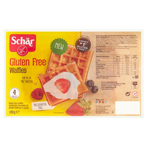 Schar Gluten Free Waffles 100g