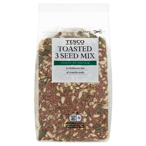 Tesco Toasted 3 Seed Mix 300G