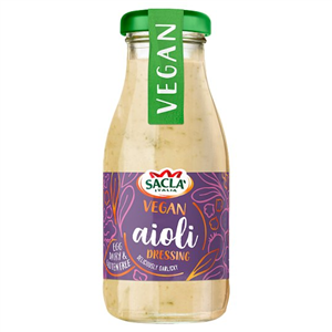 Sacla Vegan Garlic Salad Dressing 230Ml