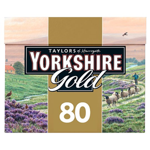 Yorkshire Gold 80 Teabags 250G