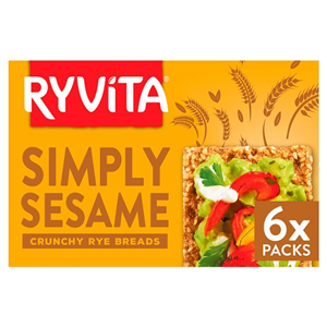 Ryvita Sesame Crisp Bread 250G