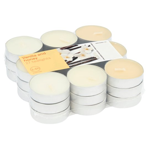 Tesco Vanilla & Honey 27Pk Tealights