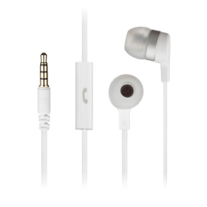 Kitsound Mini Earphones With Mic White