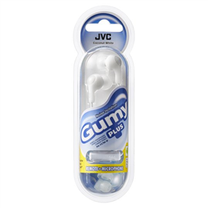 Jvc Hafx7m Gumy Earphones White