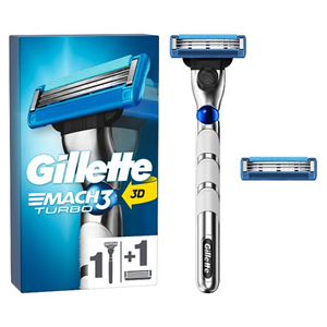 Gillette Mach 3 Turbo 3D Razor For Men