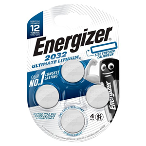 Energizer Lithium Cr2032 4 Pack