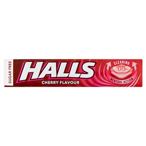 Halls Sugar Free Mentholyptus Cherry 32G