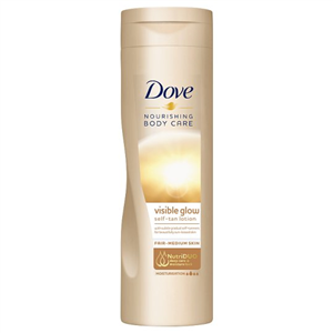 Dove Visibleglow Gradual Self Tan Fair Medium 400Ml