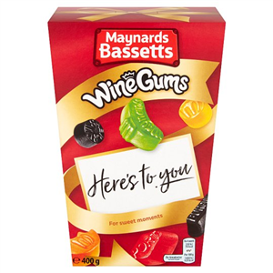 Maynards Bassetts Wine Gums boxed 400G