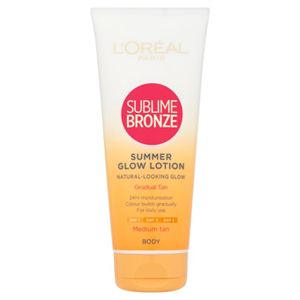 L'oreal Sublime Self-Tan Body Lotion Medium 200Ml