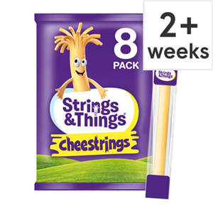 Cheestrings Original 8Pk Cheese Snacks 160G