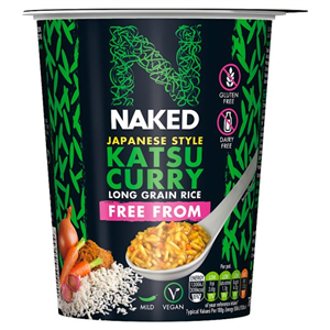 Naked Free From Katsu Curry Long Grain Rice 78G